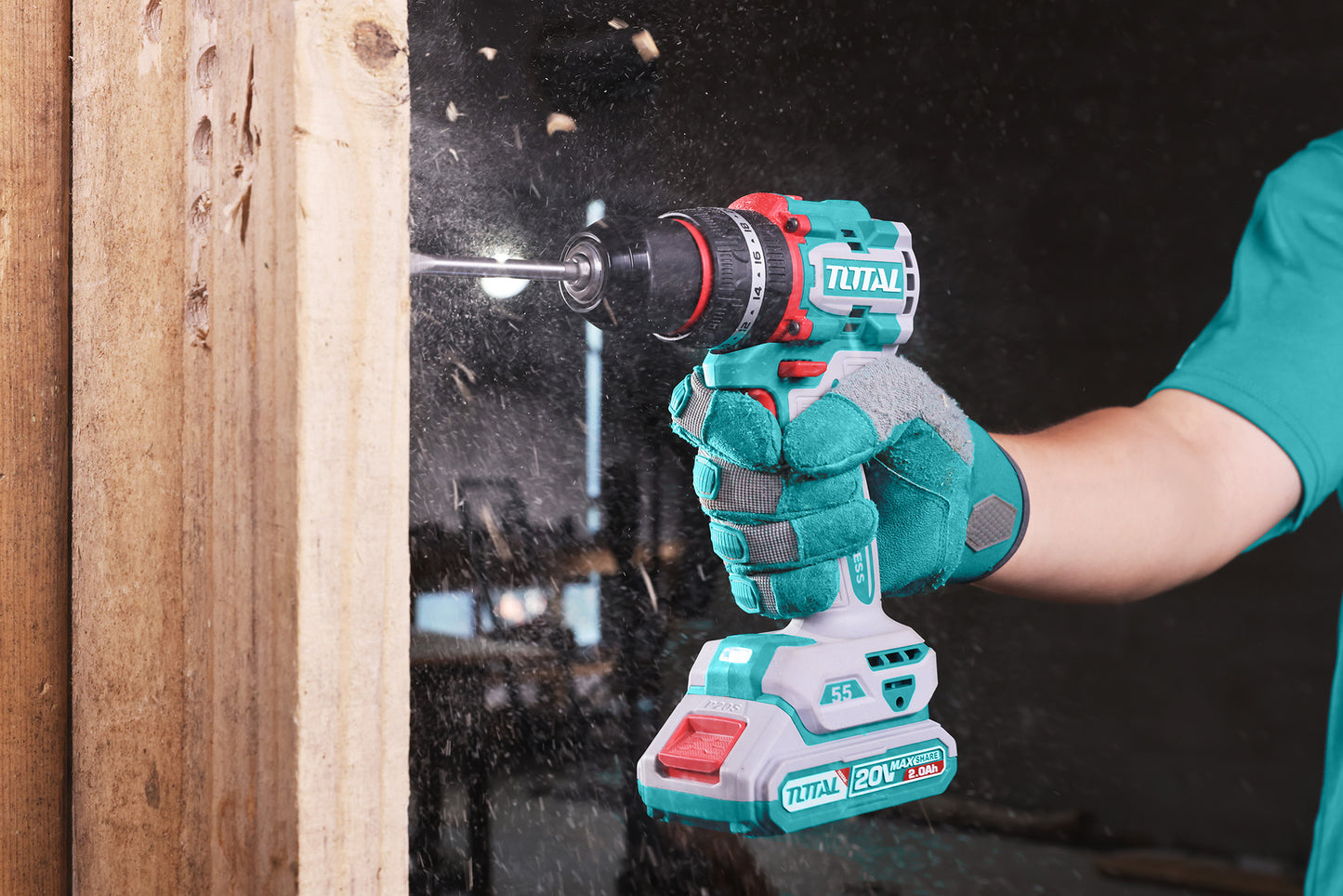 Compact Brushless Cordless Impact Drill 55N.m - P20S 2.0Ah