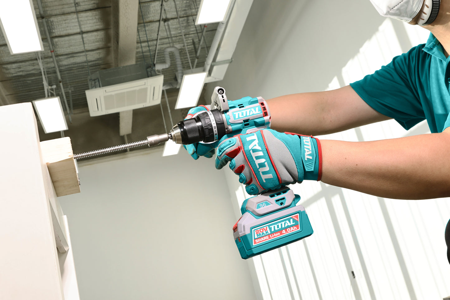 Brushless Cordless High-Torque Impact Drill 96N.m - P20S 4.0Ah