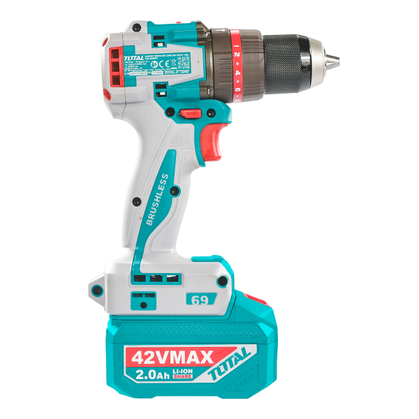 Industrial Brushless Cordless High-Torque Combi-Drill Kit 69Nm - P42M 2.0Ah