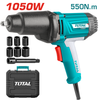 High Torque Impact Wrench 1050W - 550N.m - 1/2" Square