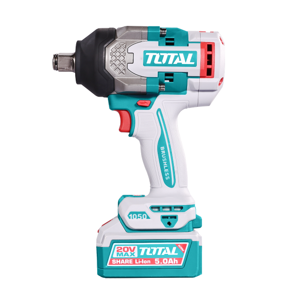 Brushless Cordless Impact Wrench 1050N.m - 3/4" Square Drive - P20S 5.0Ah
