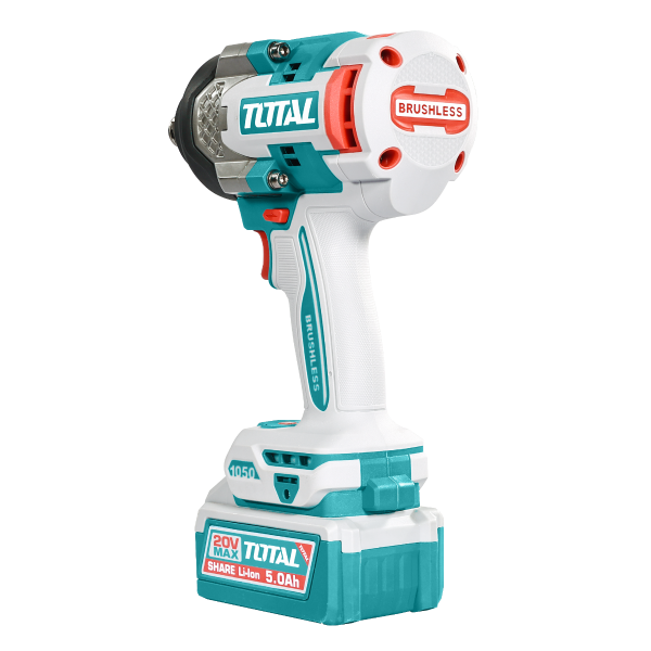 Brushless Cordless Impact Wrench 1050N.m - 3/4" Square Drive - P20S 5.0Ah