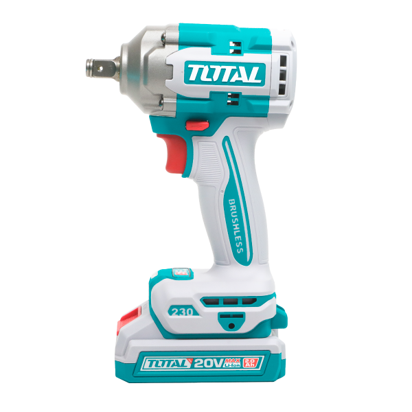 Cordless Impact Driver & Wrench 230N.m - 1/4" Hex + 1/2" Square Drive - P20S 2.0Ah