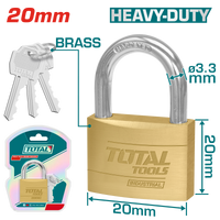 Heavy Duty Brass Padlock 20mm