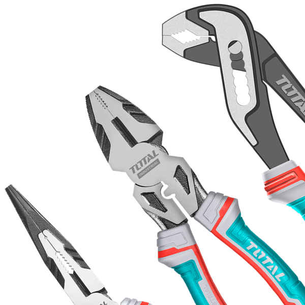 Industrial High-Leverage Pliers & Locking Clamping Pliers Kit 7 pieces