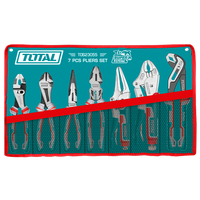 Industrial High-Leverage Pliers & Locking Clamping Pliers Kit 7 pieces