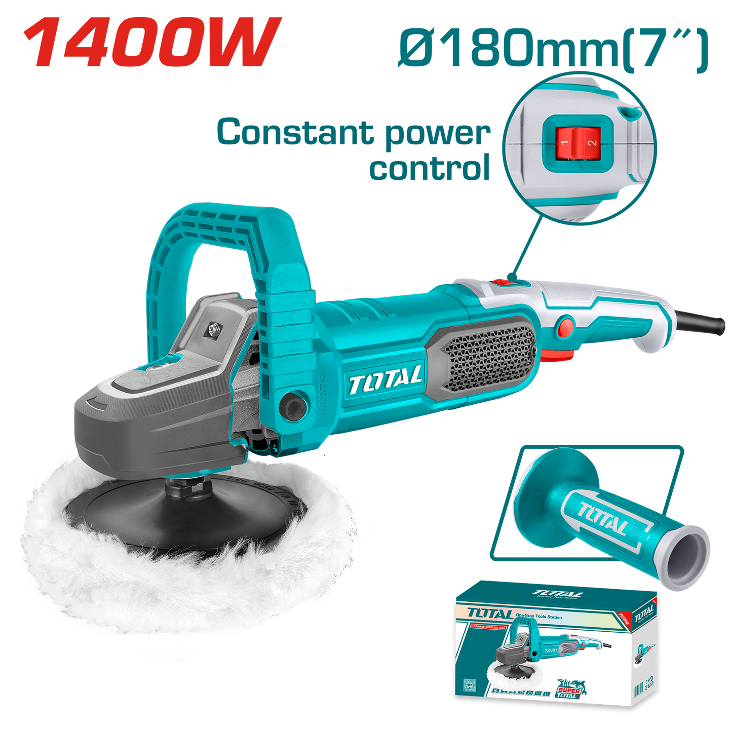 Polisher 1400W - 180mm(7")