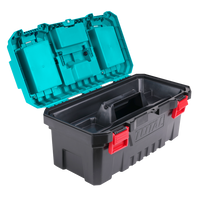 Plastic Tool Box 17" - 436x220x205mm - Polypropylene buckle