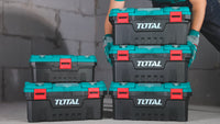 High-Impact Polypropylene Tool Box Storage System 14" + 17" + 20" (3 pieces)