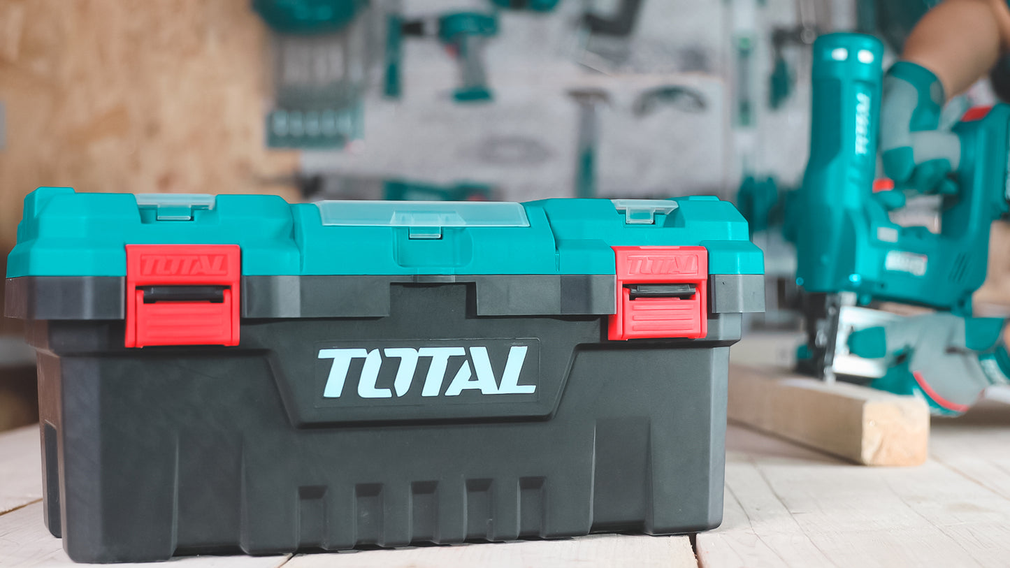 High-Impact Polypropylene Tool Box Storage System 14" + 17" + 20" (3 pieces)
