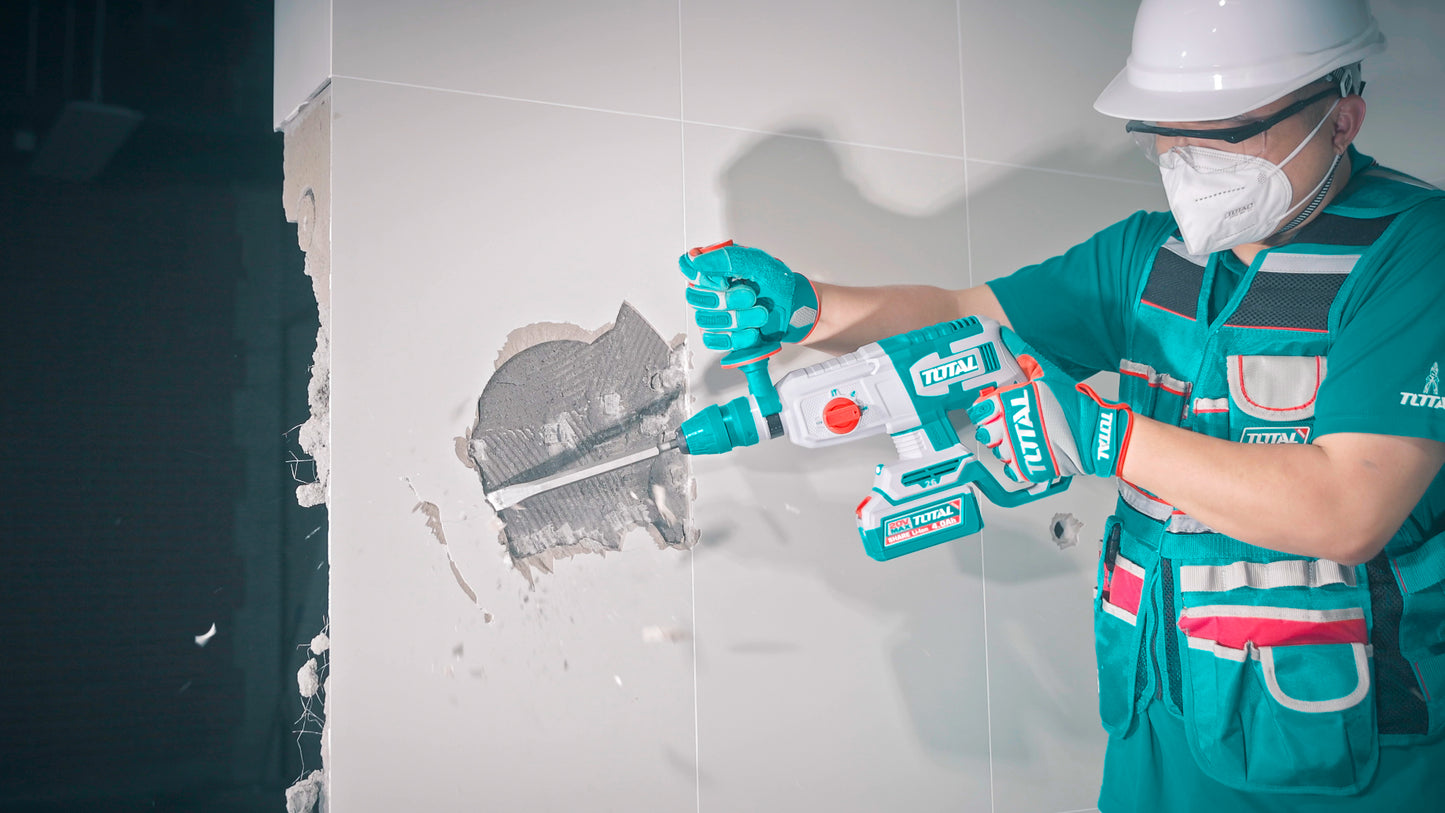 Brushless Cordless Rotary Hammer 26mm(1") - SDS Plus - P20S 4.0Ah