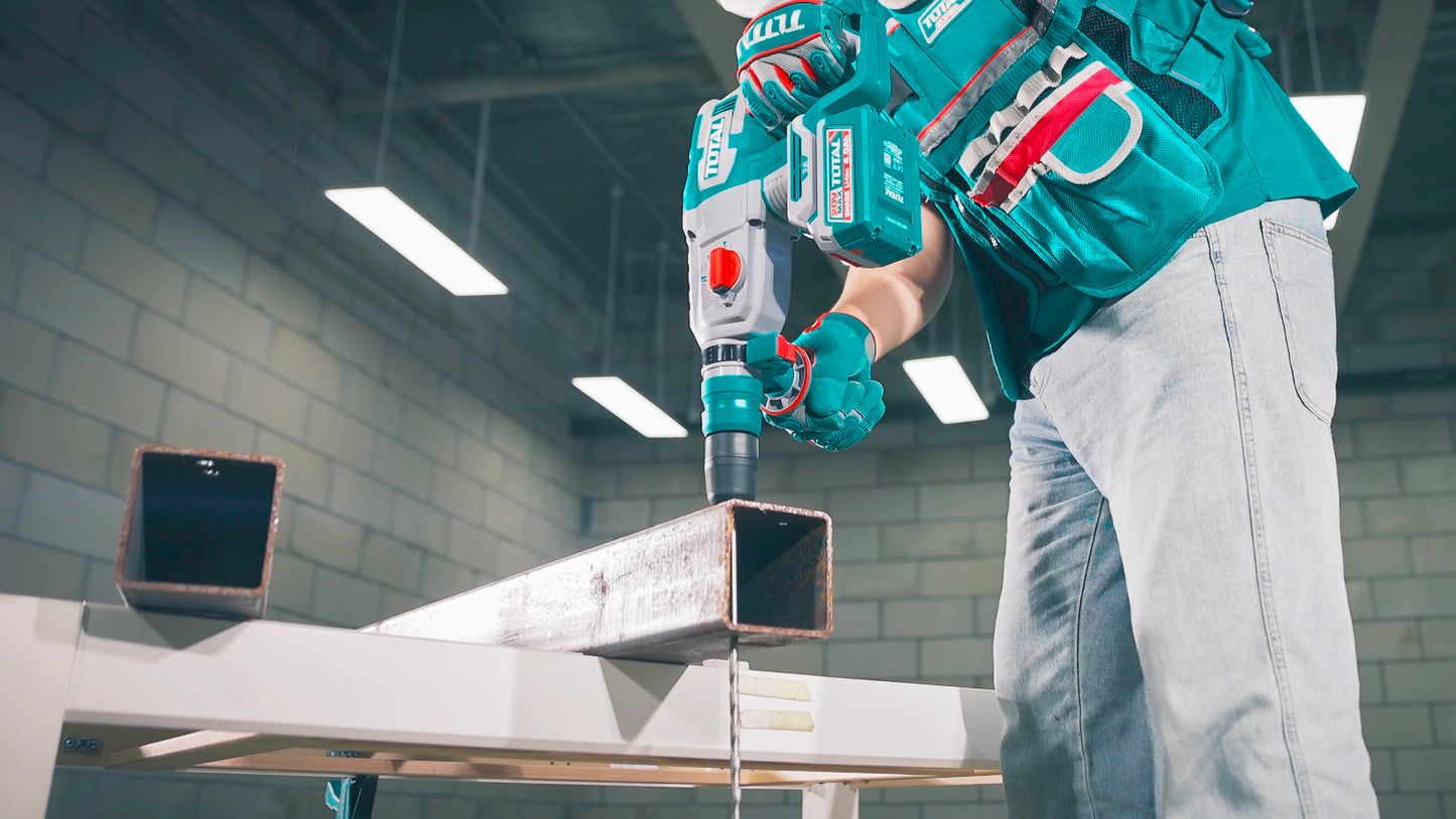 Industrial Brushless Cordless Rotary Hammer Ø26mm(1") - SDS Plus - P20S 4.0Ah