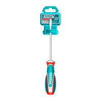 Industrial S2 Steel Heavy-Duty Flathead Screwdriver SL8x200mm