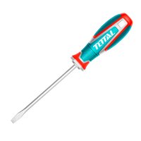 Industrial S2 Steel Heavy-Duty Flathead Screwdriver SL8x200mm