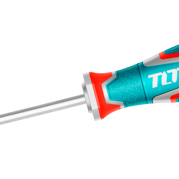 Industrial S2 Steel Heavy-Duty Flathead Screwdriver SL8x200mm