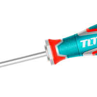 Industrial S2 Steel Heavy-Duty Flathead Screwdriver SL8x200mm