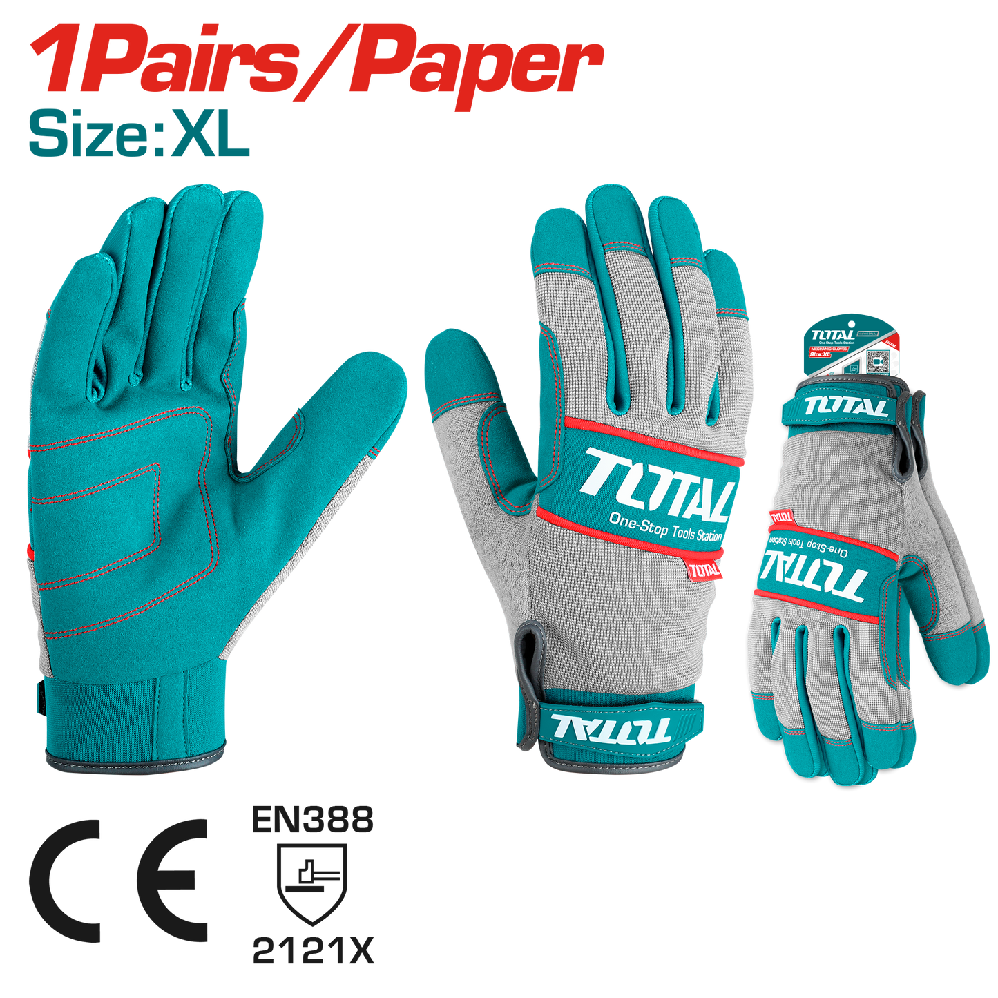 High-Dexterity Mechanic Gloves - XL
