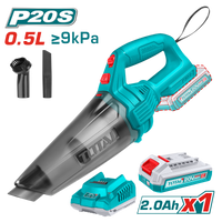 Compact Cordless Cordless Vacuum Cleaner 0.5L - ≥9kPa - P20S 2.0Ah