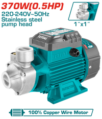 Stainless Steel Peripheral Pump 370W(0.5HP) - 1"