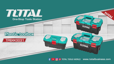 Plastic Tool Box (3 piece set)