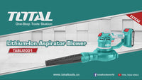 Cordless Aspirator Blower 2.7m³/min - P20S 2.0Ah