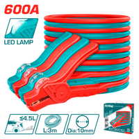 Booster Cable with LED Lamp 600A - 3m
