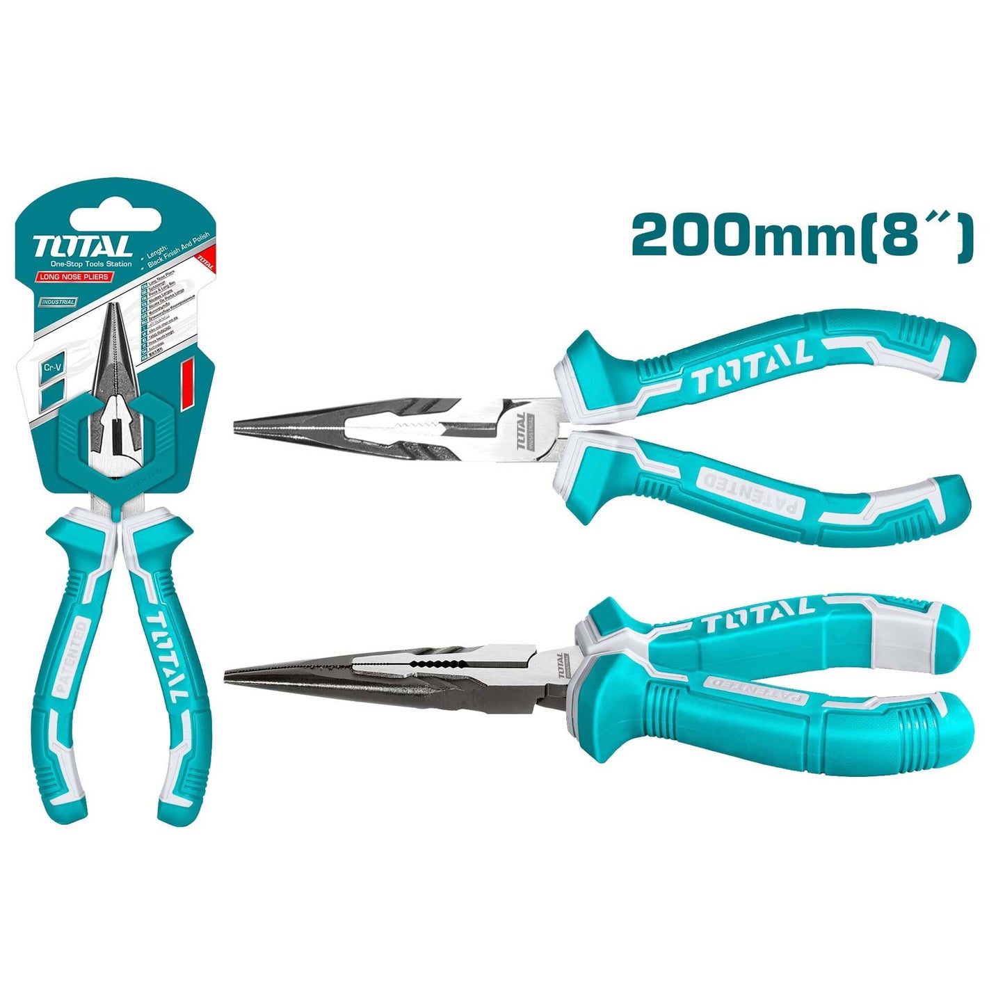Long Nose Pliers 8"/200m
