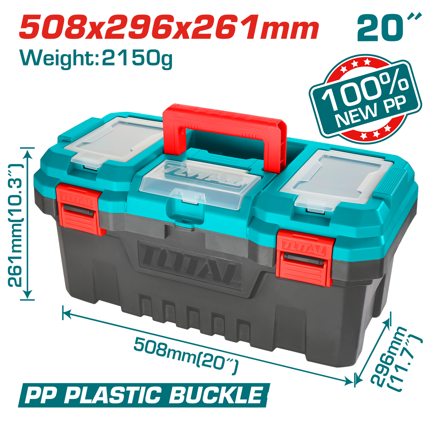 Plastic Tool Box 20"